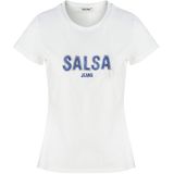 Salsa Jeans Shirt  navy / hemelsblauw / zilver / wit