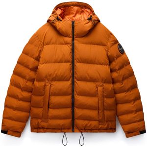 Napapijri - Terez - Pufferjack - Orange Pumpkin - Waterbestendig - Donsvrije Isolatie