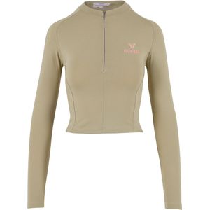 Felicious Shirt 'Racer'  kaki / pink