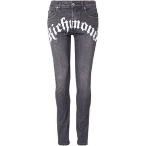 John Richmond Jeans  black denim / wit