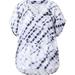 Studio Untold Blouse  grijs / zwart / wit