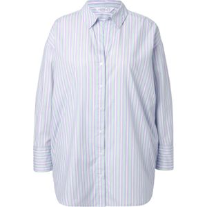 Studio Untold Blouse  groen / lichtlila / wit