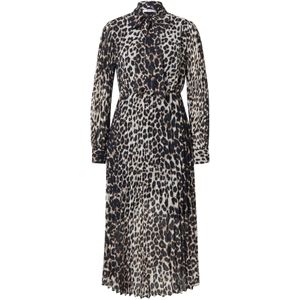 ABOUT YOU Blousejurk 'Hellen'  beige / bruin / zwart