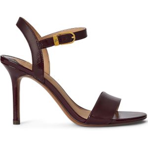 Lauren Ralph Lauren Sandalen met riem 'GWEN'  bourgogne
