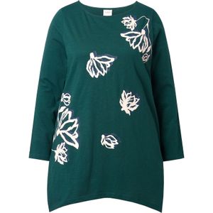 Ulla Popken Shirt  smaragd / donkergroen