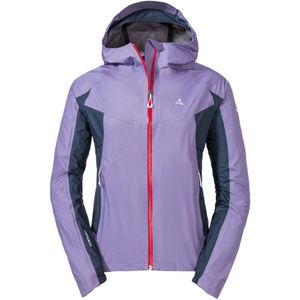 Schöffel Outdoorjas 'Ryten'  petrol / sering / rood / wit