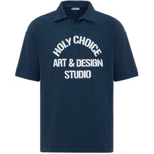 Dandalo Shirt  navy / wit