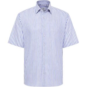 Overhemden - Donkerblauw - Korte Mouwen - Kentkraag - EASY IRON