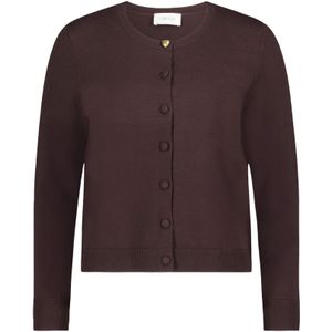 Cartoon Gebreid vest  bruin