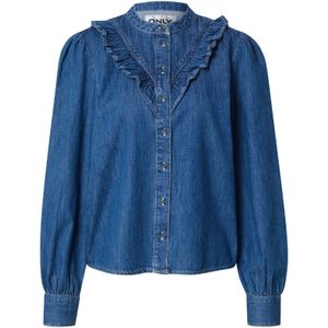 ONLY - ONLDasha-Sevigny - Blouse - Blauw - Denim