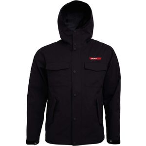 JACK1T Functionele jas 'Thorium'  rood / zwart / wit