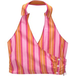 Pull&Bear Top  mandarijn / rosa / donkerroze