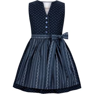 STOCKERPOINT Jurk 'Leni'  donkerblauw / wit