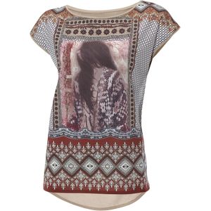 heine Shirt  sand / gemengde kleuren