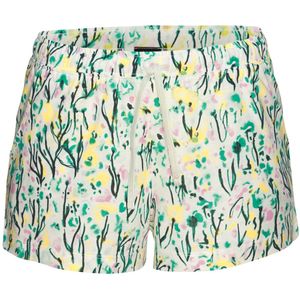 VIVANCE Pyjamabroek 'Dreams'  geel / groen / rosa / zwart / wit