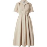 Vmray - Corduroy Midi-jurk - Korte Mouwen - Regular Fit
