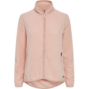 Oxmo Fleece jas 'Rikka'  rosa