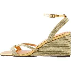 Next Sandaal  mosterd / goud