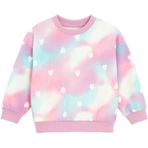 Cool Club Sweatshirt  lichtblauw / pink / wit