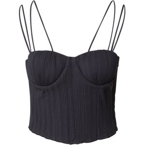 ABOUT YOU x Laura Giurcanu Korset  zwart