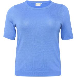 KAFFE CURVE Trui 'Lizzy'  azuur