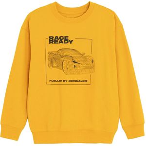 Cool Club Sweatshirt  goudgeel / zwart