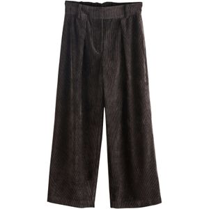 Next Bandplooibroek  chocoladebruin