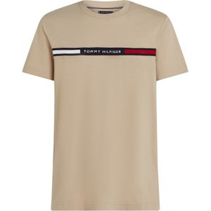 TOMMY HILFIGER Shirt  beige / navy / rood