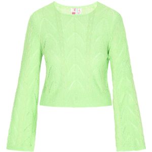 IZIA Trui 'Fashion Look'  lichtgroen