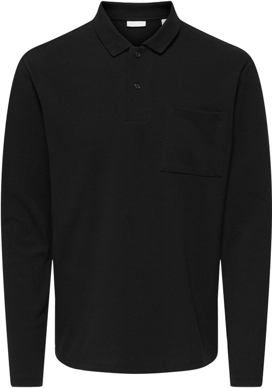 Onsben - Polo Shirt - Lange Mouwen - Regular Fit