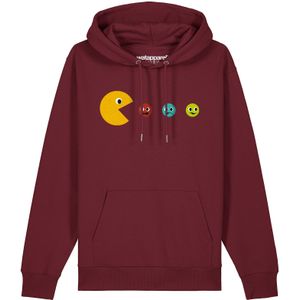 Watapparel Sweatshirt ' Pacmännchen '  gemengde kleuren / bourgogne