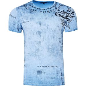 Rusty Neal - T-shirt - Heren - Normale Pasvorm - 100% Katoen