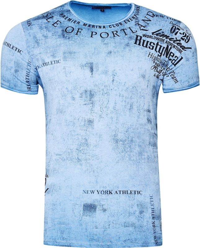 Rusty Neal - T-shirt - Heren - Normale Pasvorm - 100% Katoen