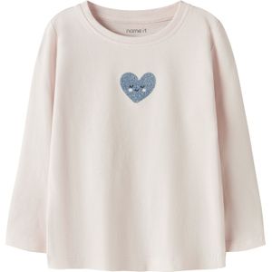 NAME IT Shirt 'NMFROSITA'  blauw / pastelroze