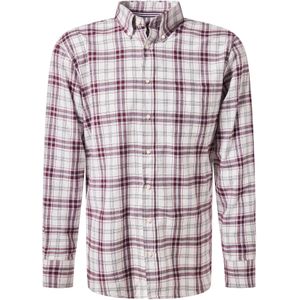 PIERRE CARDIN Overhemd  wijnrood