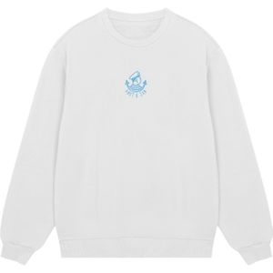 F4NT4STIC Sweatshirt 'Knut und Jan Scribble'  offwhite