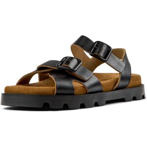 CAMPER Sandalen met riem 'Brutus'  zwart