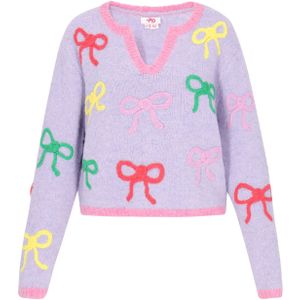 MYMO Trui  geel / lila / rosa / rood