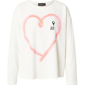 Grace Sweatshirt 'Nicki'  oranje / rosé / zwart / wit
