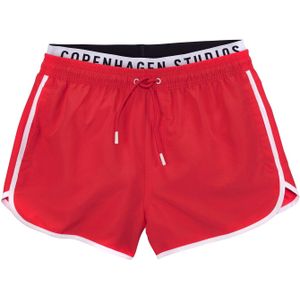 Copenhagen Studios - Zwemshort - Rood - Met Elastische Tailleband