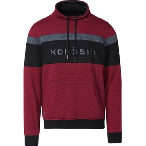 KOROSHI Trui  donkergrijs / rood / zwart