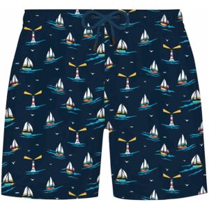 WESTMARK LONDON Zwemshorts  marine / petrol / grenadine / wit