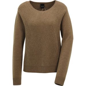 MADELEINE Trui  bruin gemêleerd
