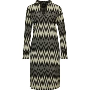 MADELEINE Jurk  beige / grijs / olijfgroen