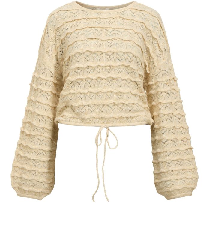 Object - Kristel - Pullover - Kaki - Dames