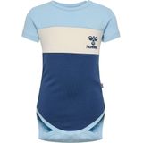 Hummel Rompertje/body  navy / lichtblauw / offwhite