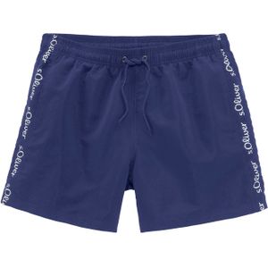 s.Oliver Zwemshorts 'Noah'  navy / wit
