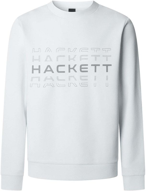 Hackett - HM5800006 - Sweater - Wit - HSPORT