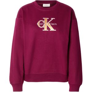 Calvin Klein Jeans Sweatshirt  goud / cyclaam / wit