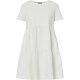 PIECES Jurk 'PCSalume'  wit